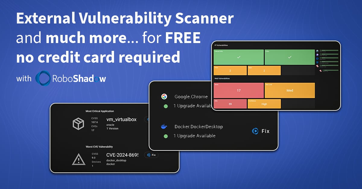 Free External Vulnerability Scanner